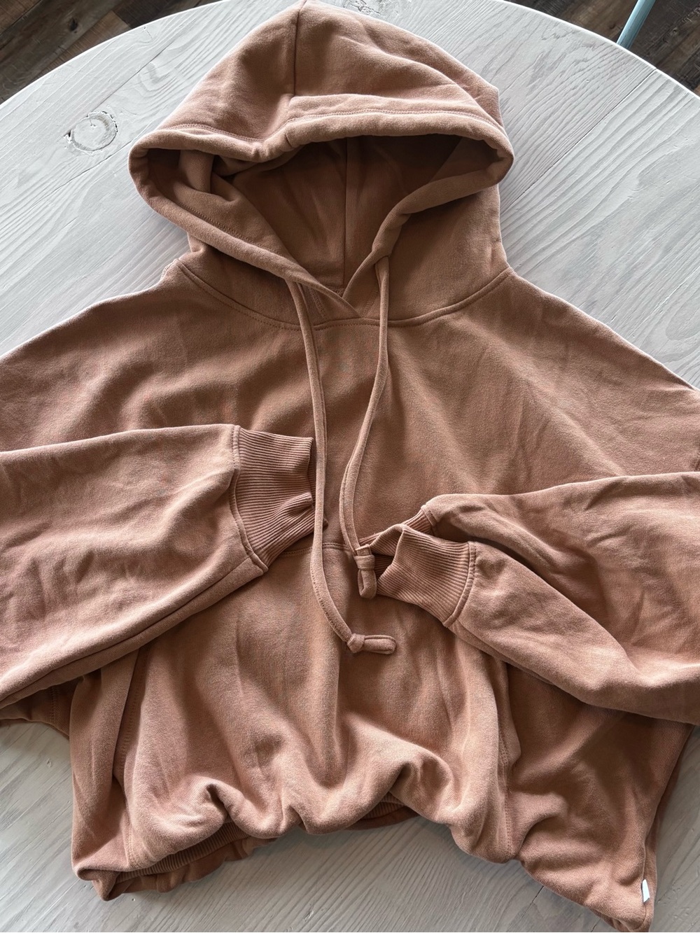 Urban Outfitters Out From Under Try Me Bubble Hoodie Sweatshirt Size Medium NWOT - Picture 3 of 6